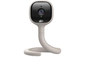 Chicco Video Baby Monitor Wi-Fi Smart AI, Telecamera 2K UHD con Visione Notturna Infrarossi, App dedicata, Luci Multicolore, Ninnenanne e Rumori Bianchi, Appendibile e Adattabile