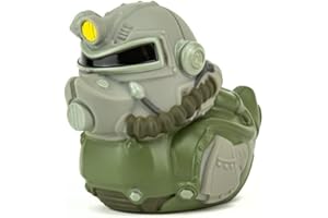 TUBBZ Boxed Edition T-51 Collectable Vinyl Rubber Duck Figure - Official Fallout Merchandise - Thriller TV & Video Games