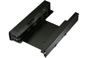 ICY Dock Cadre de Montage, Adaptateur SSD, Caddy pour 2 disques durs SSD 2,5" pour Un Baie de 3,5" Entièrement métal - EZ-Fit Pro MB082SP