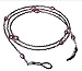 Produktbild Vi.yo Dekorative Brillenkette aus Glasperlen zum Halten von Sonnenbrille/Brille, zum Umhängen um den Hals, Lila, 80 cm
