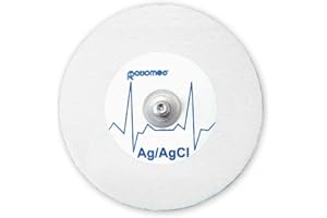 MEGRO 30x Ratiomed Einmal-Elektroden, EKG, Liquid-Gel, Schaumstoff, Kurzzeit-EKG, 55mm