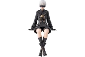Ciyoulio Tope de pasta sentado, figuras de anime, Automata A2/9S Yorha 2B, figura de anime, figura de anime de escritorio, figuras de videojuego, modelo