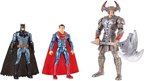 Justice League Superman, Batman and Steppenwolf Action Figure 3 Pack