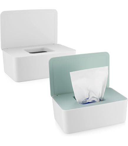 Boîte à Lingettes Humides Étanche - Distributeur Avec Couvercle Joint Pour Bébé, Maison, Bureau
