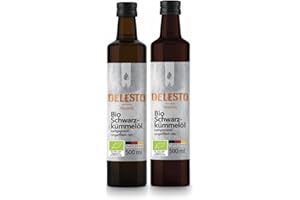 OELESTO® BIO Schwarzkümmelöl kaltgepresst ungefiltert - 1000ml - [4600mg/kg THYMOCHINONGEHALT] - Black Seed Oil Organic - Kümmelöl Vitalöl - ägyptisches Schwarzkümmel Öl - naturbelassen - mühlenfrisch