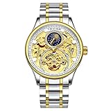 Vollautomatische mechanische watchesfully automatische mechanische sehen Monat Sando Rad Herren Wasserdichte Uhren-Alibaba-D