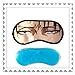 Produktbild Loheag Clinor Anime Augenmaske Schlafmaske Schlafbrille Augenbinde - Monkey D. Luffy / Uzumaki Naruto / Okita Sougo / Sakata Gintoki / Uchiha Itachi / Sebas / Levi / Tomoe (Levi)
