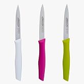 Arcos | Set of 3 Peeling Knives | Arcos Knives | Paring Knife | Paring Knife | Paring Knives | Nitrum Stainless Steel | 100 m