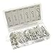 R Clips Hair Pin Hitch Lynch Cotter Assortment Kit 150pc AST07