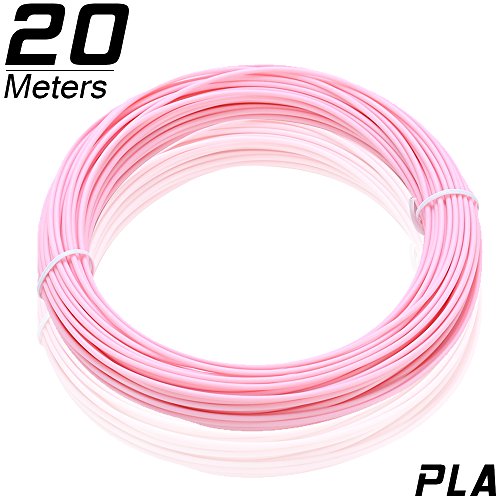 3D Pen Printer Filament Refills 3D MARS (20 Meters / 65 Feet Each Color) for 3D Printer and 3D Pens Dimensional Accuracy +/- 0.05mm(Pink )