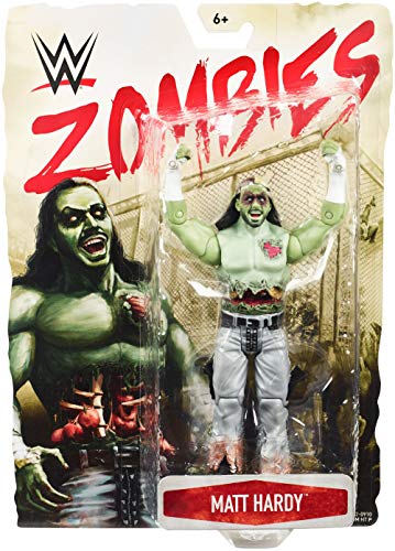 Mattel GmbH gbd92 WWE Zombies figura, Matt Hardy, ragazzi, 15 cm