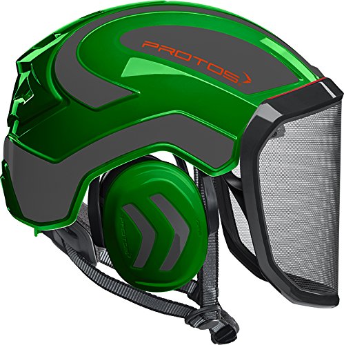 Protos Integral Arborist – Algodón Cuidado Casco (verde/gris)