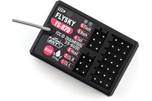 MLRPGO Flysky FS-R7D 7CH ANT Protocol Receiver External Single Antenna PPM IBUS Output for FS-G7P Transmitter RC Car Boat