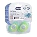 Chicco Physio Air Lumi Silicone Soother - 6 to 12 Months (2 Pieces, Multicolor) RS.384.00