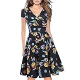 Kleider Damen Sommer Elegant Knielang Hohe Taille plissiert eine Linie Langen Rock vorne Schlitz Gürtel Maxi Rock Festlich Hochzeit Abendkleider Strand Damen Kleider Damen Elegant Patchwork Jersey Kleid Basic Urlaub O-Ausschnitt Stricken Partei Casual Langarm Kleid Partykleid Kurz T-Shirt Kleid Abendkleid Strickkleid Basic Kleid damen Frauen Elegant Trägerlos Kleid Kurz Vintage Rundhals Langarm Kleid Loose T-Shirt Kleider Sommerkleid