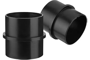 PALMCEE 2pcs 75mm Heater Ducting Connector Round Duct for Eberspacher Espar or Webasto Heater - Plastic Ventilation Pipe Joiner