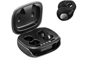 Xmenha Ear-Clip Casque Conduction osseuse Bluetooth 5.3 Ecouteurs Bluetooth sans Fil Sport avec HiFi Stereo Réduction de Bruit Mic USB-C Charge Rapide, pour Running Gym