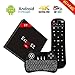 Produktbild EstgoSZ Android 7.1 TV Box 4GB RAM 64GB ROM mit RK3328 Quad Core 64 Bit Prozeßor, 2.4GHz/5.0GHz Dual WiFi,Bluetooth 4.0,3D 4K Ultra HD Smart TV Box mit Backlit Keyboard