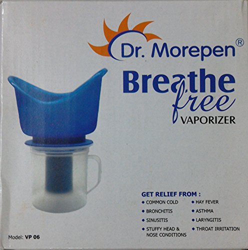 Dr. Morepen VP06 Breathe Free Vaporizer (Blue) RS.318 (33.00% Off) - Amazon