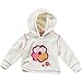 Forest Friends Girls Flower Polar Fleece Hoody - Cream - 18/23 Months