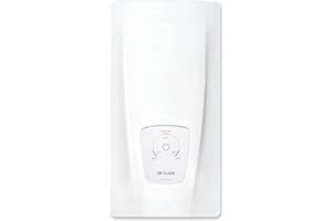 CLAGE DLX24 Next elektronisch geregelter Durchlauferhitzer, Bad/Gruppenversorgung, 24kW 400V, Temperaturwahl 35, 45 oder 55°C, energiesparend, VDE-GS geprüft, 3200-36221