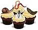 Produktbild Insekten Mix (Schnecke, Fliege, Wurm) - 12 essbare Standup Kuchen-Deko, Kuchendekorationen, essbar, Premium, 2 x A5, für 12 Bilder, nicht vorgeschnitten