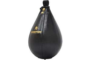 Meister SpeedKills Speed Bag in pelle con tasca leggera in lattice