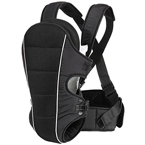 Allis Baby Carrier Backpack Sling with Lumbar Support 3-in-1, Black