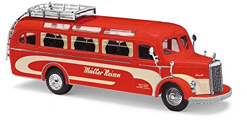 Preisvergleich Produktbild Busch 41008 H0 Mercedes Benz O-3500 Müller Reisen