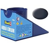Revell - Su Bazlı Maket Boyası Tank Gri Mat 18 Ml (36178)