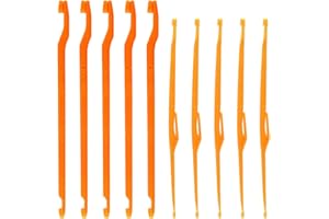 AORVYUI 15 pièces en plastique pour enlever les hameçons de pêche Accessoires pour enlever facilement les hameçons de pêche