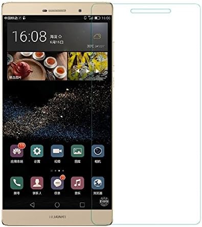 Granadatech@ Tempered glass screen protector for Huawei P8 MAX (thickness 0.3 mm) HD quality, rounded corners 2.5D, 9H high shock resistance. No bubbles when installing the screen protector