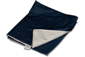 ‎ELLA Ella Bettbezug für Gewichtsdecke 135x200cm Hergestellt aus 100% Baumwolle - Geeignet für 7 kg und 9 kg gewichtsdecke