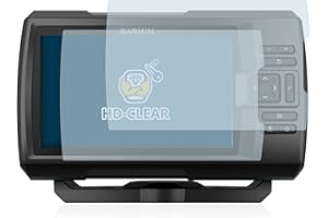 BROTECT Protector Pantalla para Garmin Striker Plus 5cv Protector Transparente (2 Unidades) Anti-Huellas
