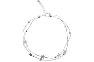 Moguri Bransoletka dla kobiet, srebro wysokiej próby 925, bransoletka damska, srebrna bransoletka dla kobiet, bransoletka z perłami, prezent dla niej, L, Srebro szterlingowe