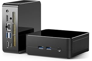 AskHand Mini PC Ryzen7 5800H (8C/16T, fino a 4,4 GHz), 16 GB DDR4-3200 M RAM 512 GB PCIe SSD Windows 11 Pro, supporto Micro Desktop PC 4K Triple Display