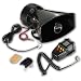 Produktbild Zento Deals 80 W Auto Sirene Horn mit Mikrofon PA Lautsprecher System Notfall Sound Amplifier-5 Tones