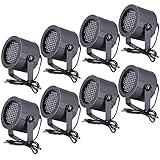 dmx lichtsteuerung Farbe stufenweise ändern / Farbe Sprung ändern / Strobe / Laufgeschwindigkeit einstellen.