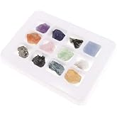 POFET Educational Geology Science Kit Rock &amp; Mineral Collection PK546-5, 12-Pack