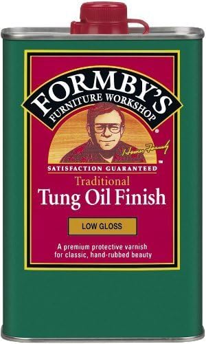 Formbys 30064 Low Gloss Tung Oil Finish, 16-Ounce by Formby
