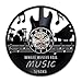Produktbild Musik Jazz Gitarre LP Record Art Kreis Vinyl Evolution Wanduhr - Home Decor Interior Design Kinderzimmer Wohnzimmer Schlafzimmer Nursery