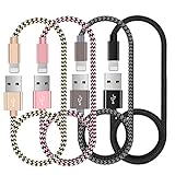 [Compatibilidad Perfecta]: El cargador iPhone es compatible con Phone Xs / Xr / X / 8 / 8 Plus / 7 / 7 Plus / SE / Phone 6S / 6S Plus/ 6 / 6 Plus / 5 / 5C / 5S, Phone SE, Pad Air, Pad mini, Pad Pro, Pod Nano séptima generación y más dispositivos apple i-OS sistema.