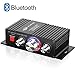 Price comparison product image TTMOW Mini Amplifier Bluetooth 4.2 Digital 2 Channel 60W HiFi Amp Super Bass with Blue LED Indicator DC 12V 3A for Home Car