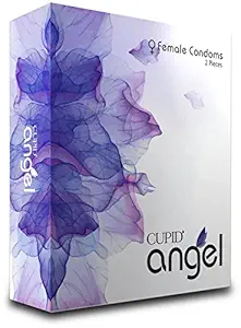 Cupid Angel Female Condoms (Purple) - Pack of 4