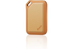 BIWIN Amber PR2000 Externe SSD 1TB USB 3.2 Gen2x2 - Bis zu 2000 MB/s IP67 wasserdicht - Portable NVMe External Solid State Drives mit USB-C & USB-A Adapter, Orange