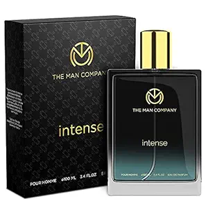 The Man Company Intense Perfume for Men | Premium Luxury Long lasting Fragrance Spray | EDP ( Eau De Perfume ) - 100ml