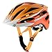 Produktbild Cratoni Pacer Sondermodell 2018 Jugendhelm Kinderhelm Fahrradhelm (S-M (54-58 cm), Orange-Weiss Visier Weiss)