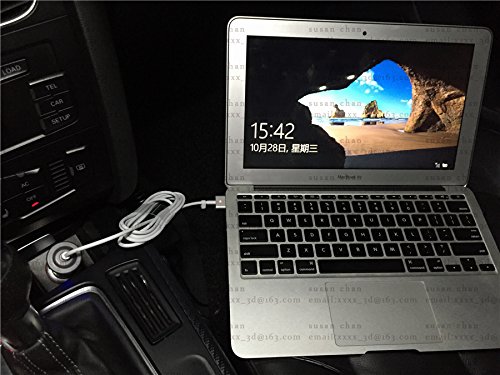 World Debut Mini 16,5 V 3,65 A 60 W DC Auto Ladegerät Für Mac Book magsafe1 A1278 A1181 A1184 A1344 A1330 A1342 33 cm KFZ Adapter Pro USB Prot 5 V 2.1 A - 4
