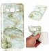 Produktbild Samsung Galaxy J5 2015 J500 Hülle, JIEJIEWYD TPU Silikon Elegant Slim Cover Case Leichte kratzfeste stoßdämpfende Muster Hülle für Samsung Galaxy J5 2015 J500 - Marmor Serie Grün