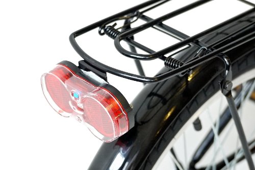 20″ CITYBIKE KLAPPRAD FALTRAD KCP FOLDO 6 Gang SHIMANO schwarz weiss – 50,8 cm (20 Zoll) - 7